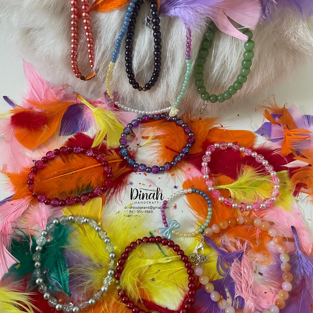 Colorful Beaded Bracelet Set